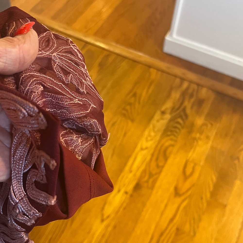 JS Collections Burgundy Dress - Picture 7 of 10